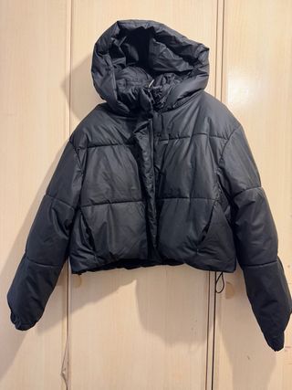 Chaqueta acolchada Zara capucha Talla L