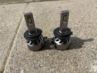 Luces LED H7 con ventilador