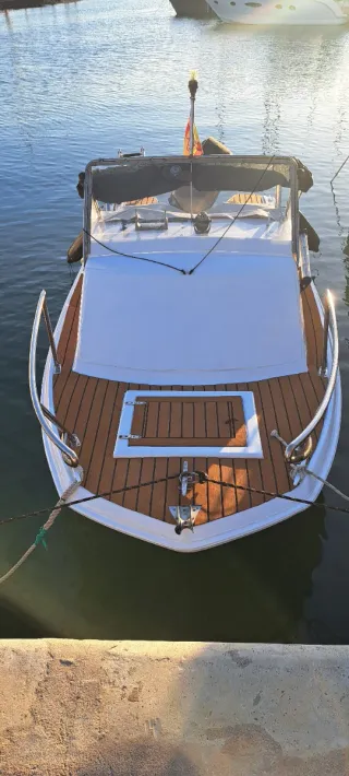 Barco 5m, Mercury 50cv, con amarre