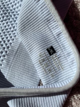 Top deportivo mujer blanco