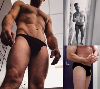 4x Slips Negros Talla XL