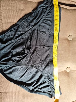 4x Slips Negros Talla XL