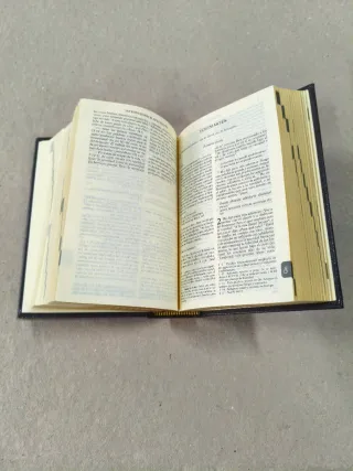 Biblia de Jerusalén de bolsillo canto de oro nueva