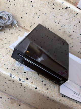 Consola Wii Negra Completa