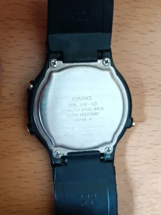 Reloj Casio Analógico Digital Negro