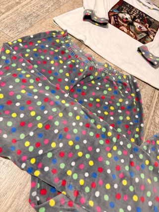 Pijama largo perros estampado