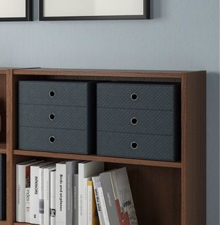 Minicómoda Ikea PALLRA Negra