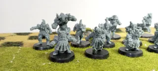 Equipo Blood Bowl Enanos Caos Resina