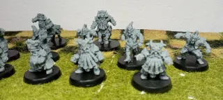 Equipo Blood Bowl Enanos Caos Resina