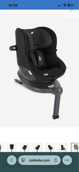 Silla de coche Joie negra
