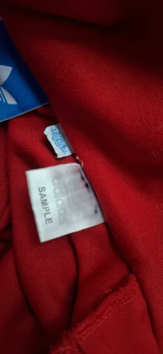 Chaqueta Adidas Vintage Roja