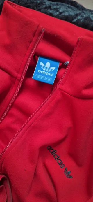 Chaqueta Adidas Vintage Roja