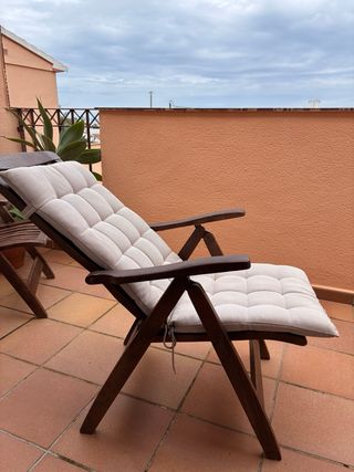 2 Sillas de Madera Reclinables IKEA