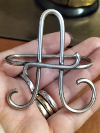 Portatovaglioli Argento 800 vintage