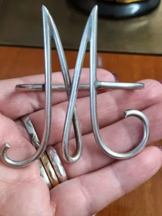 Portatovaglioli Argento 800 vintage