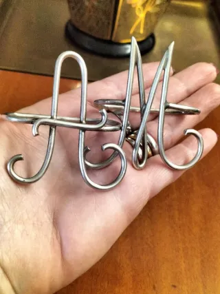 Portatovaglioli Argento 800 vintage