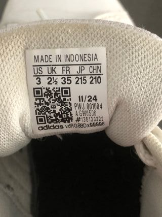 Scarpe Adidas N.35 Bianche