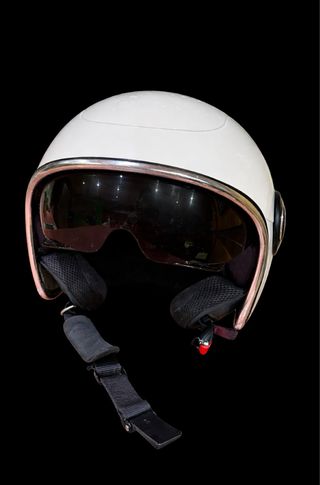 Casco Vespa Blanco Seminuevo