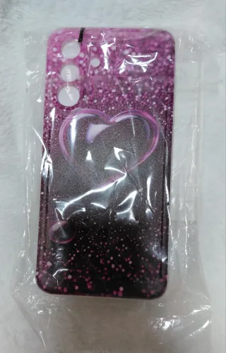 Funda Samsung A34 5G Corazón Brillante