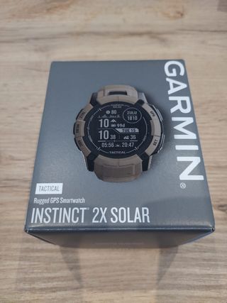 Garmin Instinct 2X Solar Tactical Coyote Tan