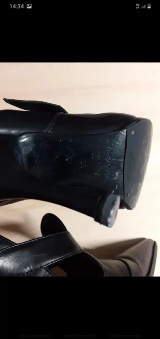 Sergio Rossi Décolleté Nere,vedi foto tacchi