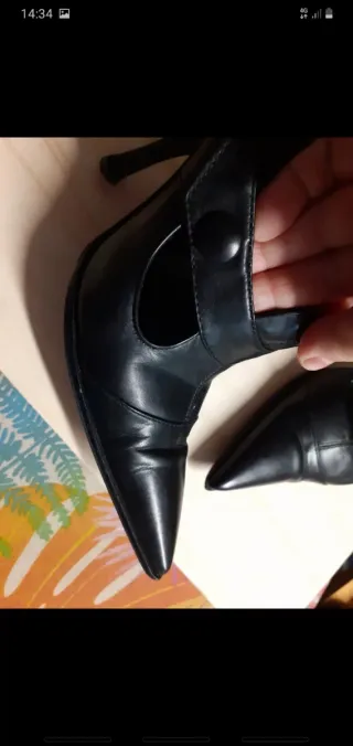 Sergio Rossi Décolleté Nere,vedi foto tacchi