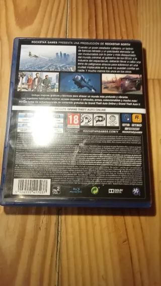 PS4 Grand Theft Auto V (GTA V) Juego