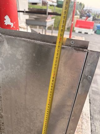 Panel Pared Cocina Acero Inoxidable