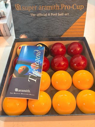 Set de bolas de billar Belgian Aramith