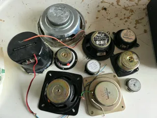 Lotto altoparlanti 10 woofer e tweeter