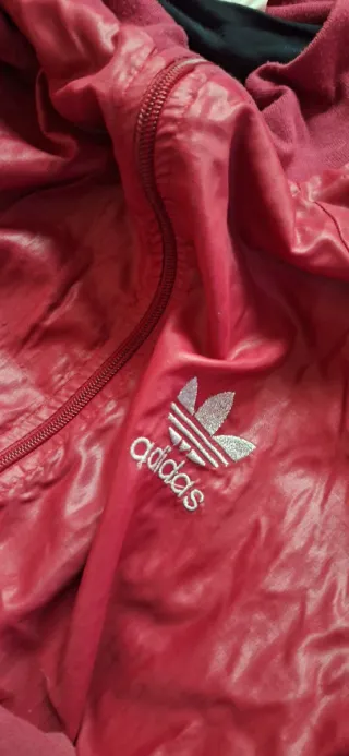 Chaqueta Adidas Vintage Roja