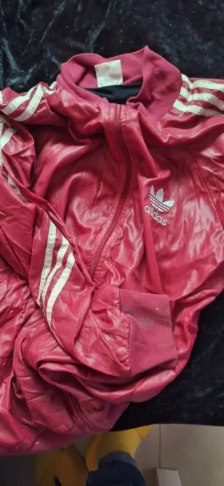 Chaqueta Adidas Vintage Roja