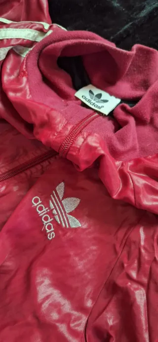 Chaqueta Adidas Vintage Roja