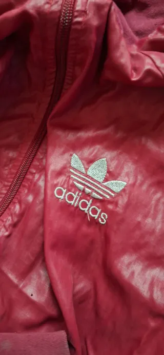 Chaqueta Adidas Vintage Roja