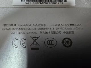 Portátil Huawei i5 10ª Gen BOB-WAH9