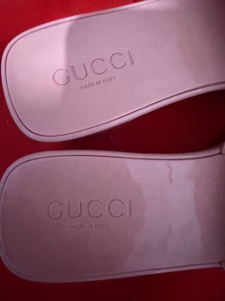 Sandalias Gucci Rosa Mujer Talla 38
