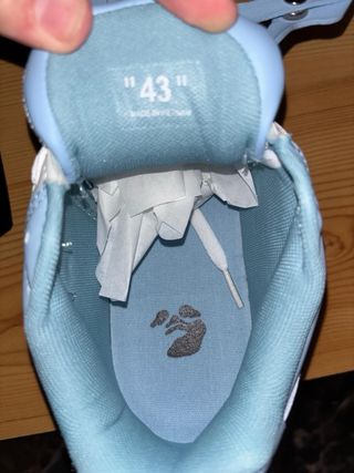 Zapatillas Off-White Azules Claras