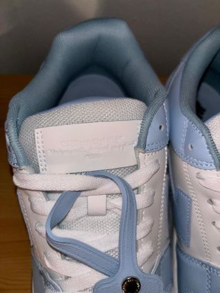 Zapatillas Off-White Azules Claras