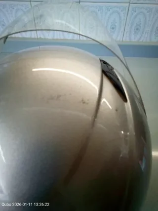 Casco Moto NZI Plata