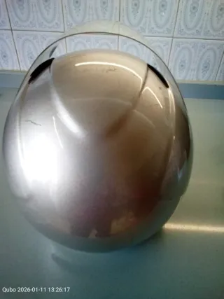 Casco Moto NZI Plata