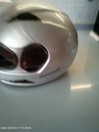 Casco Moto NZI Plata