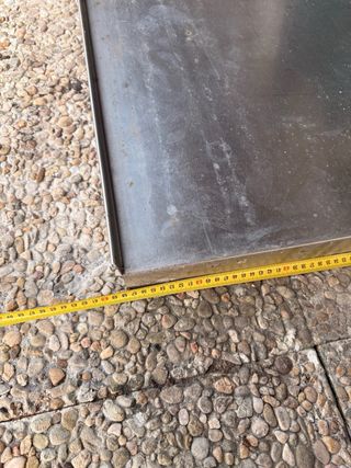 Encimera Acero Inox Cocina Bar Rest.