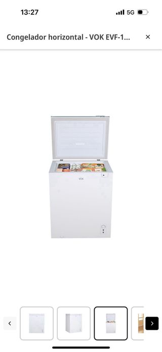 Congelador VOK blanco