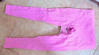 Mono rosa ajustado talla S