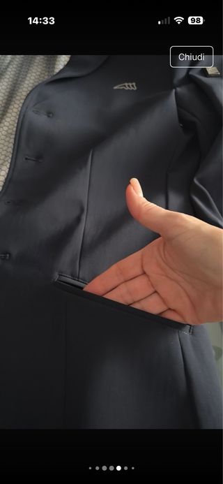 Giacca da concorso Equiline uomo tg 44