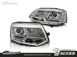 FAROS DELANTEROS LUZ DIURNA TUBE LIGHT U TYPE PARA VOLKSWAGEN T5