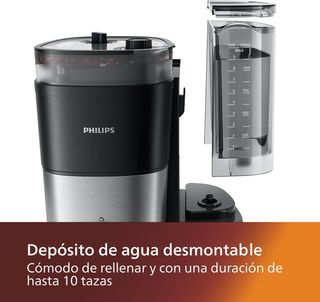Cafetera Philips con Molinillo Integrado