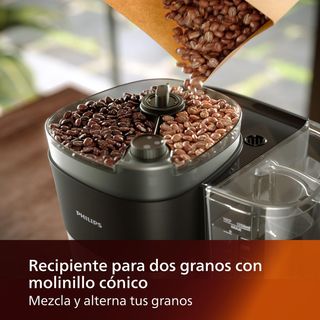 Cafetera Philips con Molinillo Integrado