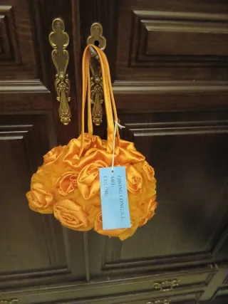 Bolso de fiesta Zhong Long Naranja