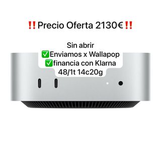 Mac mini M4 Pro 48GB 1TB 14c20g SIN ABRIR